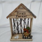 冬の森をイメージした商品。 イルミネーションを付けることにより暖かさを感じるインテリア商品です。