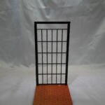 迎春ぼっくり松を豪華に仕上げる屏風。商品がワンランクアップ!!